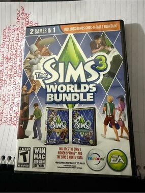 Origins The Sims 3 Worlds Bundle - White & Green